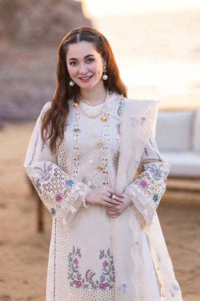 3 Piece Luxury Chikankari Embroidery Suit - Unstitched