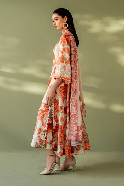 3 Piece Embroidery Lawn Suit - Unstitched