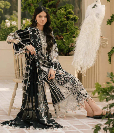 3 Piece Embroidered Lawn Suit - Unstitched