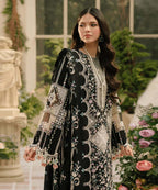3 Piece Embroidered Lawn Suit - Unstitched