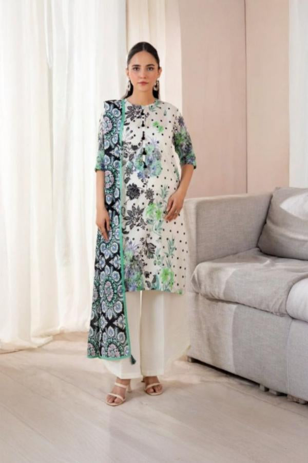 3 Piece Lawn Suit - Unstitched