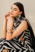 3 Piece Printed Lawn Suit - Unstitched