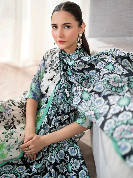 3 Piece Lawn Suit - Unstitched