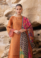 3 Piece Chikankari Suit - Unstitched