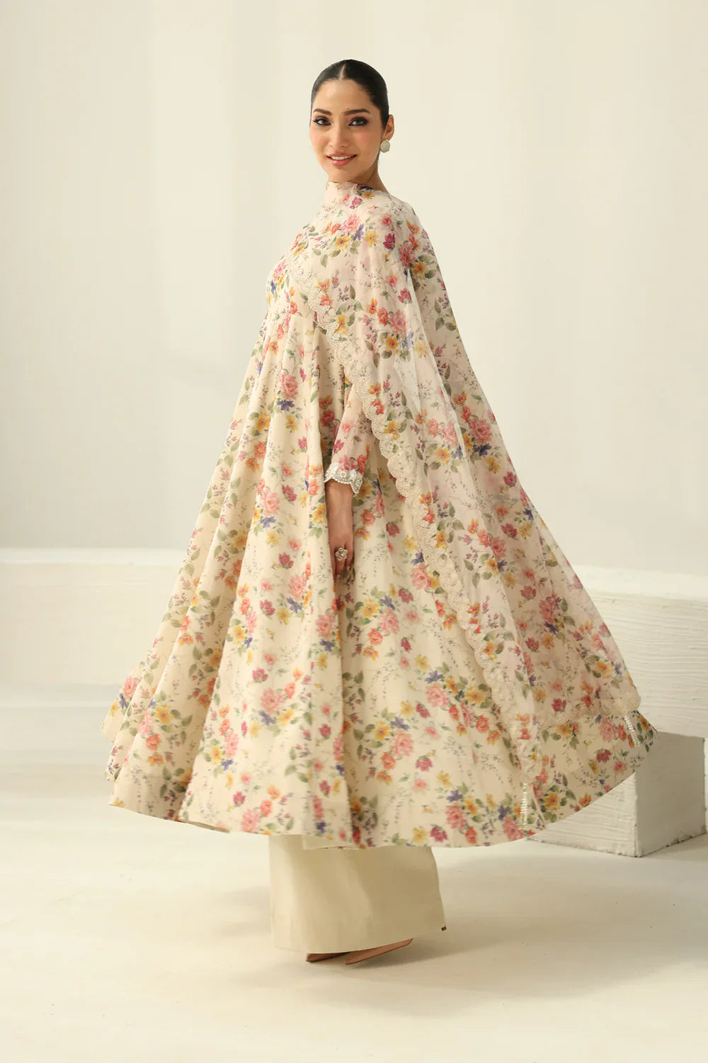 03-Piece Lawn Suit - Unstitched