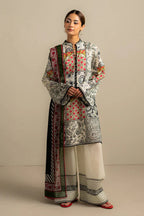 3 Piece Designer Suit - Unstitched