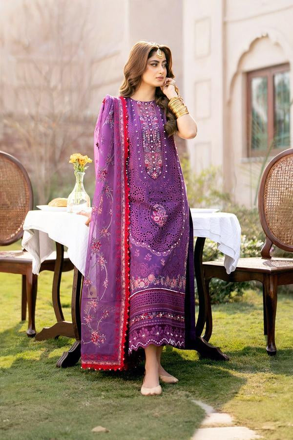 3 Piece Chikankari Suit - Unstitched
