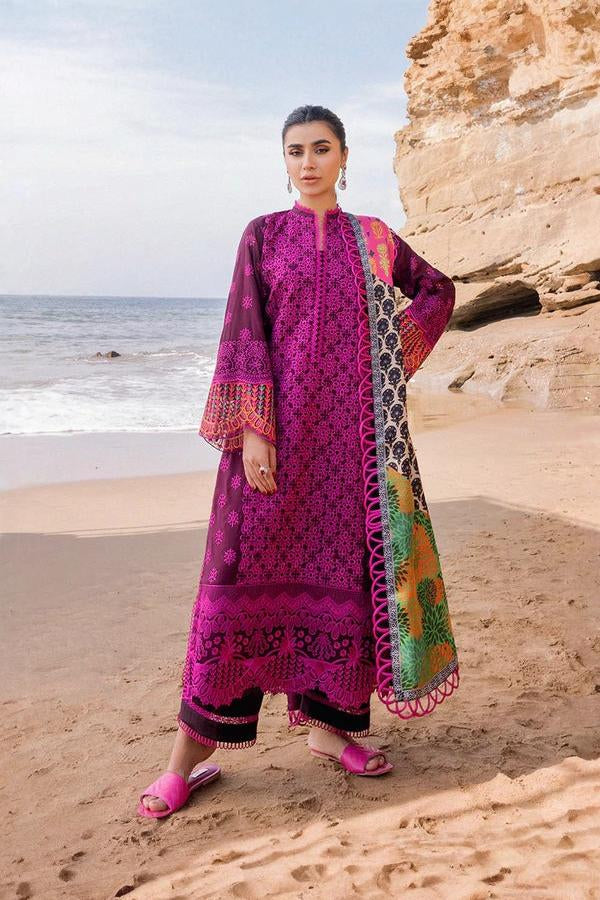 3 Piece Chikankari Suit - Unstitched