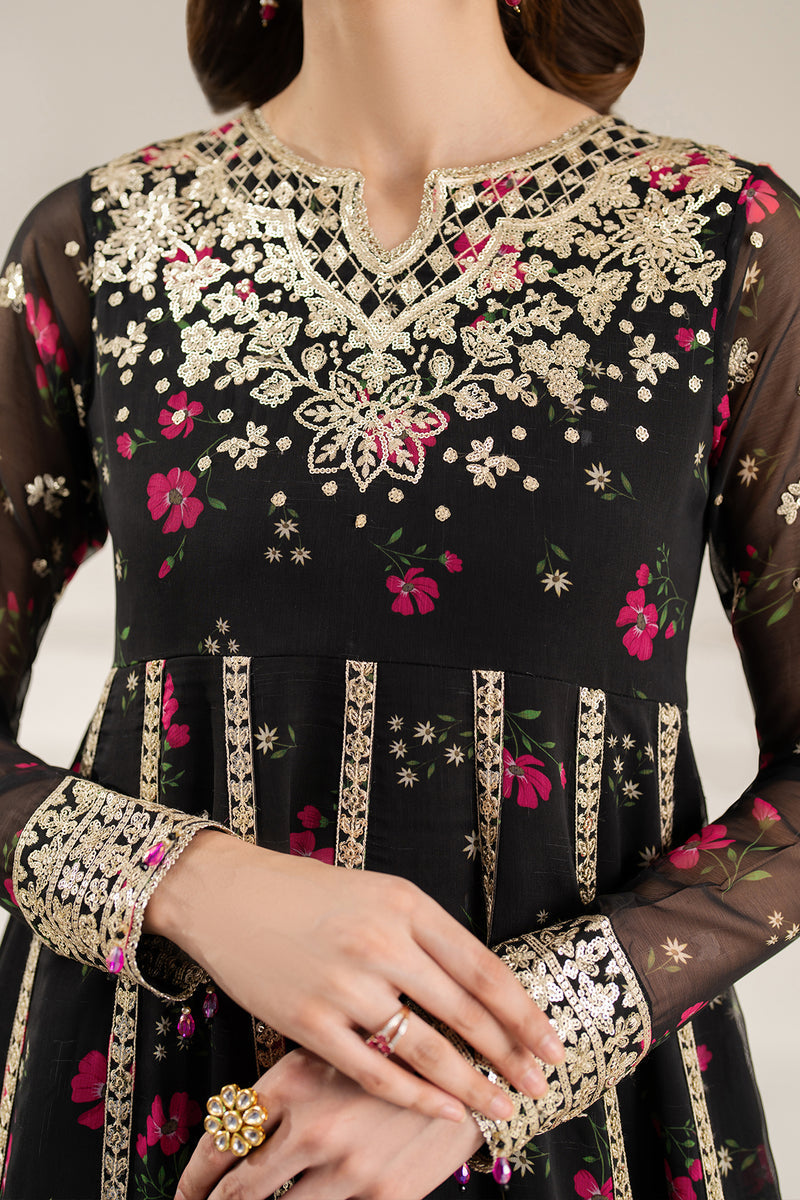 3 Piece Luxury Bridal Dress - Unstitched