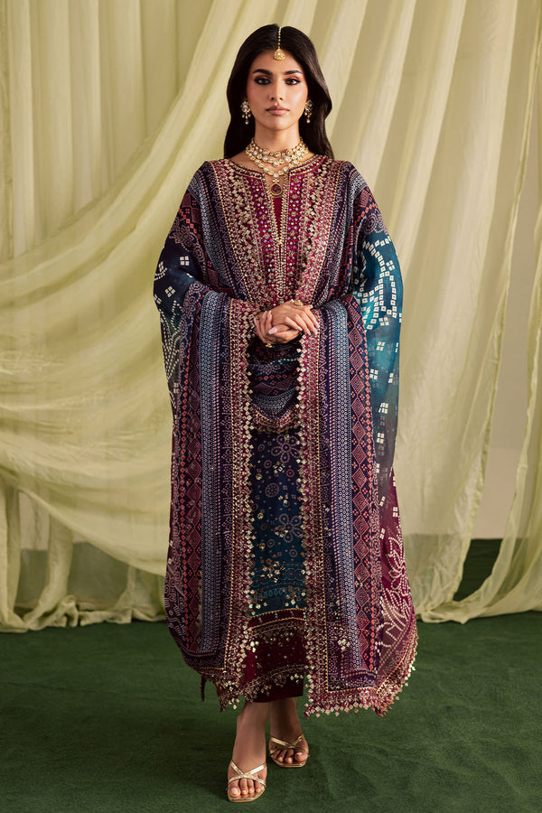 3 Piece Printed Lawn Suit - Unstitched