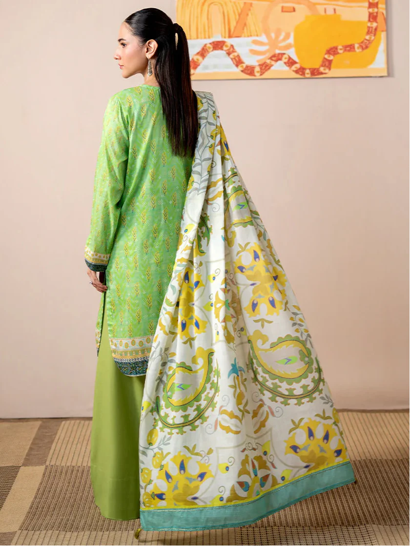 3 Piece Lawn Suit - Unstitched