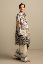 3 Piece Designer Suit - Unstitched