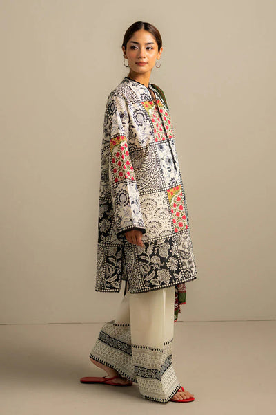 3 Piece Designer Suit - Unstitched
