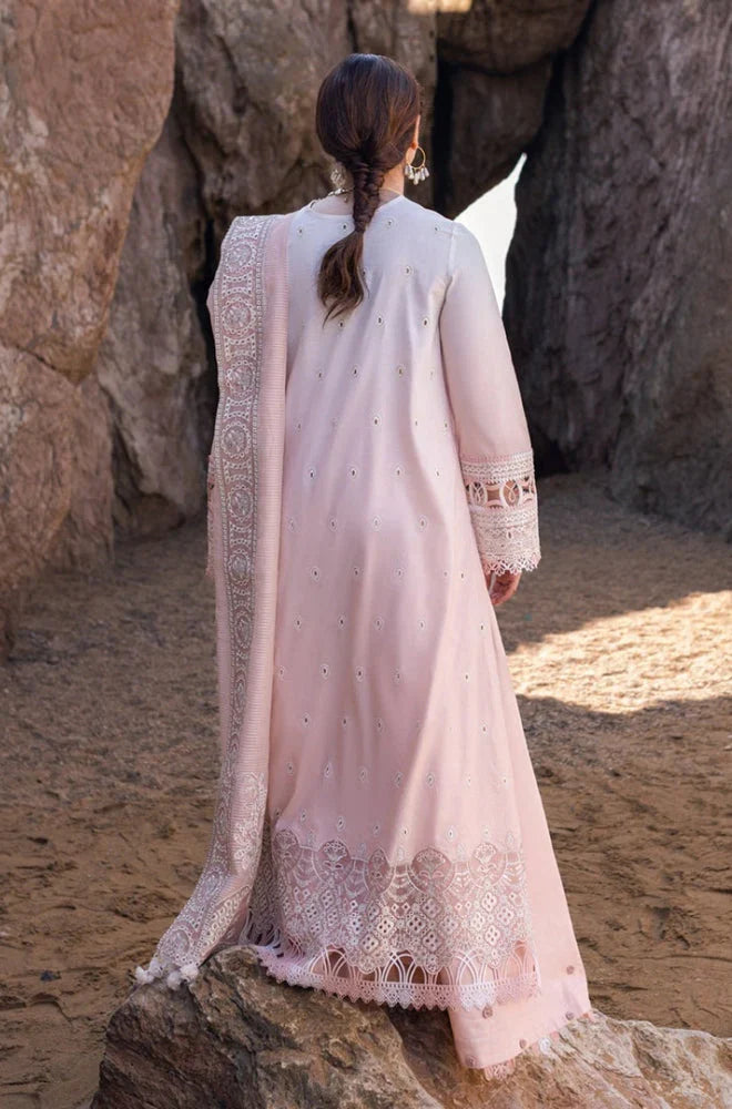 03-Piece Lawn Suit With Embroidery - Unstitched
