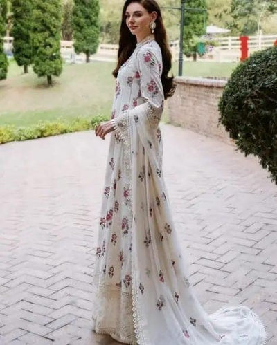 3 Piece Cotton Suit - Unstitched
