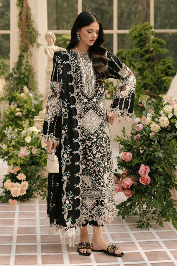 3 Piece Embroidered Lawn Suit - Unstitched