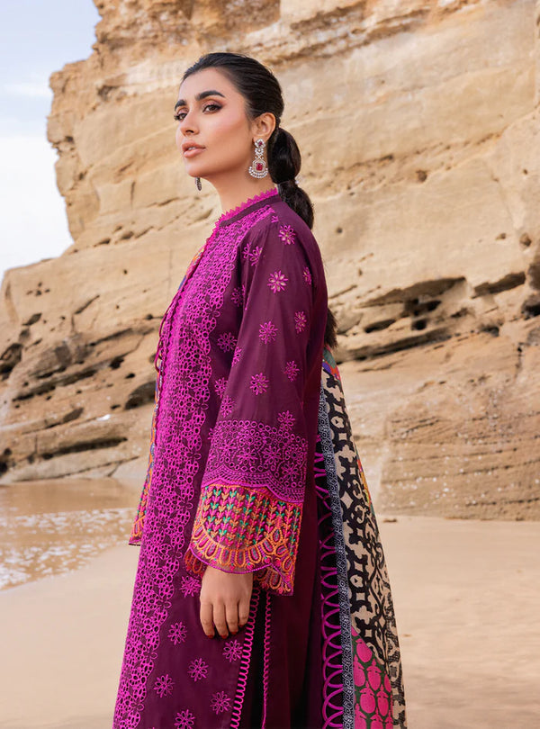 3 Piece Chikankari Suit - Unstitched