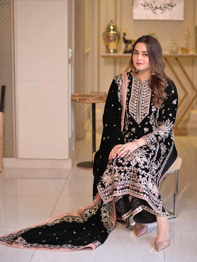 03-Piece Law Suit With Chiffon Dupatta | Unstitched