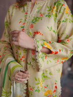3 Piece Lawn Suit - Unstitched