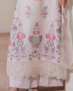 03-Piece Lawn Suit With Embroidery - Unstitched