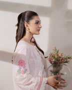 03-Piece Lawn Suit With Embroidery - Unstitched