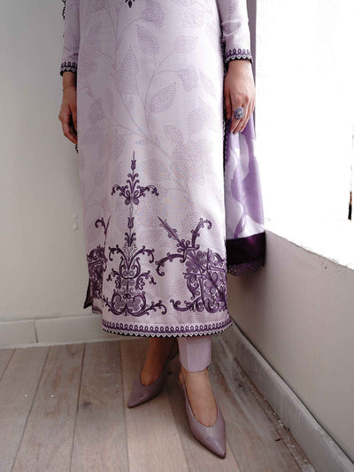 3 Piece Printed Lawn Suit - Unstitched