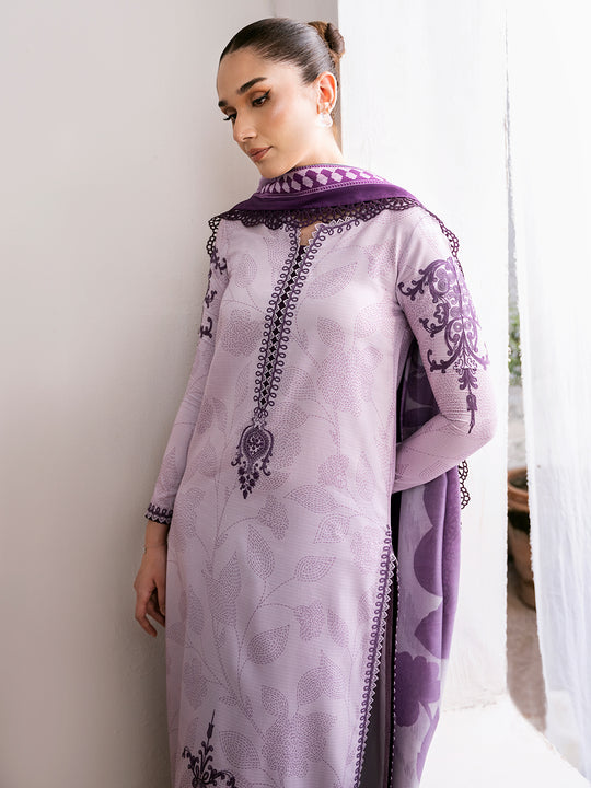 3 Piece Printed Lawn Suit - Unstitched