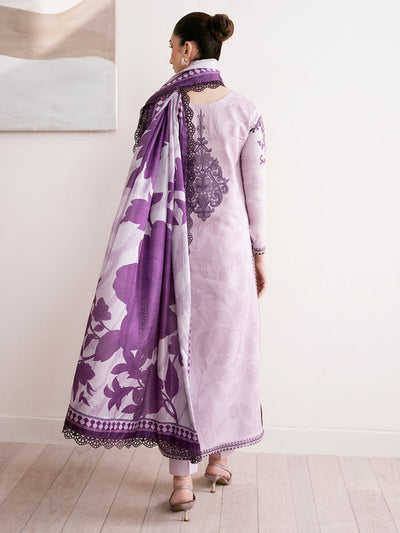 3 Piece Printed Lawn Suit - Unstitched
