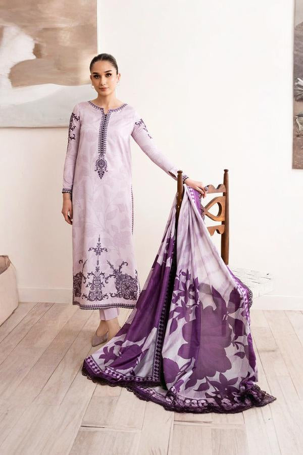 3 Piece Printed Lawn Suit - Unstitched