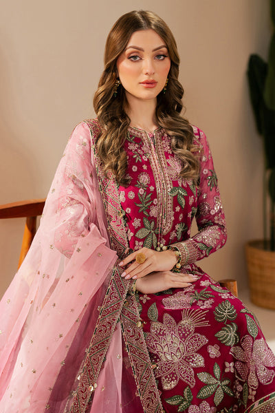 3 Piece Embroidered Suit - Unstitched