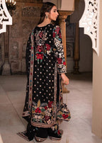 3 Piece Luxury Chiffon Embroidery Suit - Unstitched
