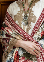 3 Piece Women's Embroidery Lawn Suit - Unstitched