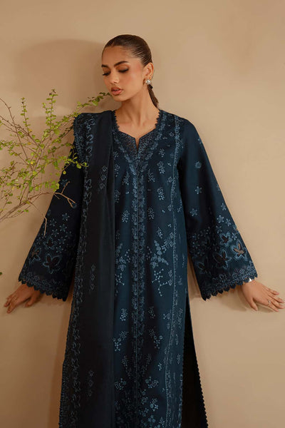 3 Piece Cotton Fabric Suit - Unstitched