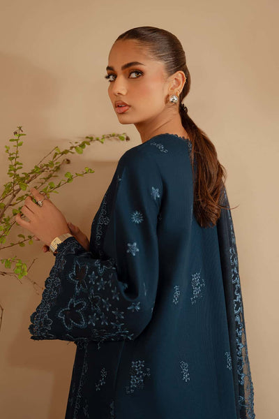 3 Piece Cotton Fabric Suit - Unstitched
