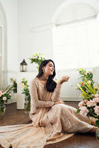 3 Piece Embroidery Chiffon Suit - Unstitched