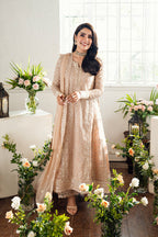 3 Piece Embroidery Chiffon Suit - Unstitched