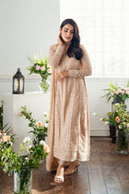 3 Piece Embroidery Chiffon Suit - Unstitched