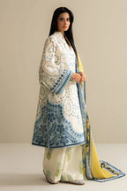 3 Piece Designer Suit - Unstitched
