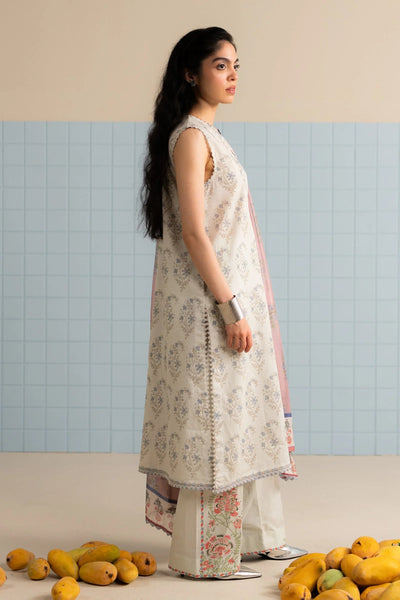 3 Piece Designer Suit - Unstitched