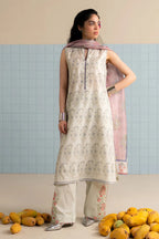 3 Piece Designer Suit - Unstitched