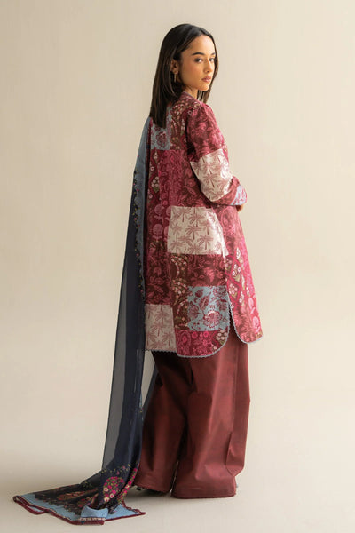 3 Piece Designer Dress - Unstitched