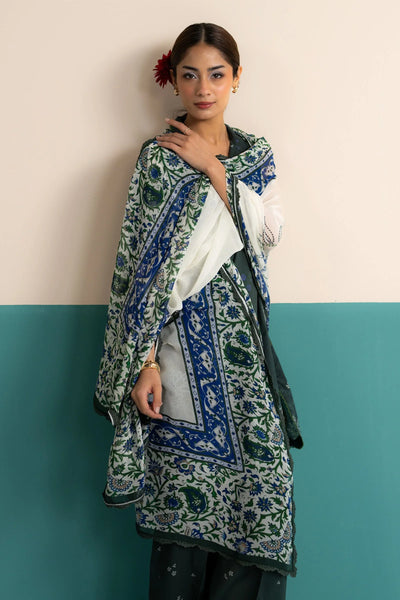 3 Piece Designer Suit - Unstitched