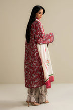3 Piece Designer Suit - Unstitched