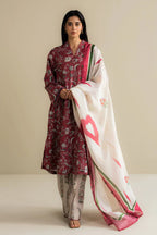 3 Piece Designer Suit - Unstitched