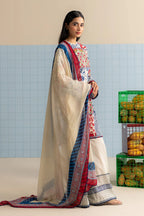 3 Piece Designer Suit - Unstitched