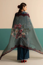3 Piece Designer Suit - Unstitched