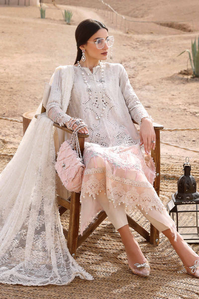 3 Piece Lawn Embroidery Suit - Unstitched