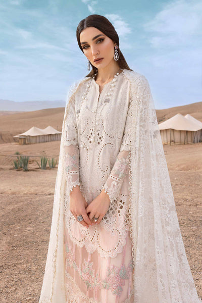 3 Piece Lawn Embroidery Suit - Unstitched