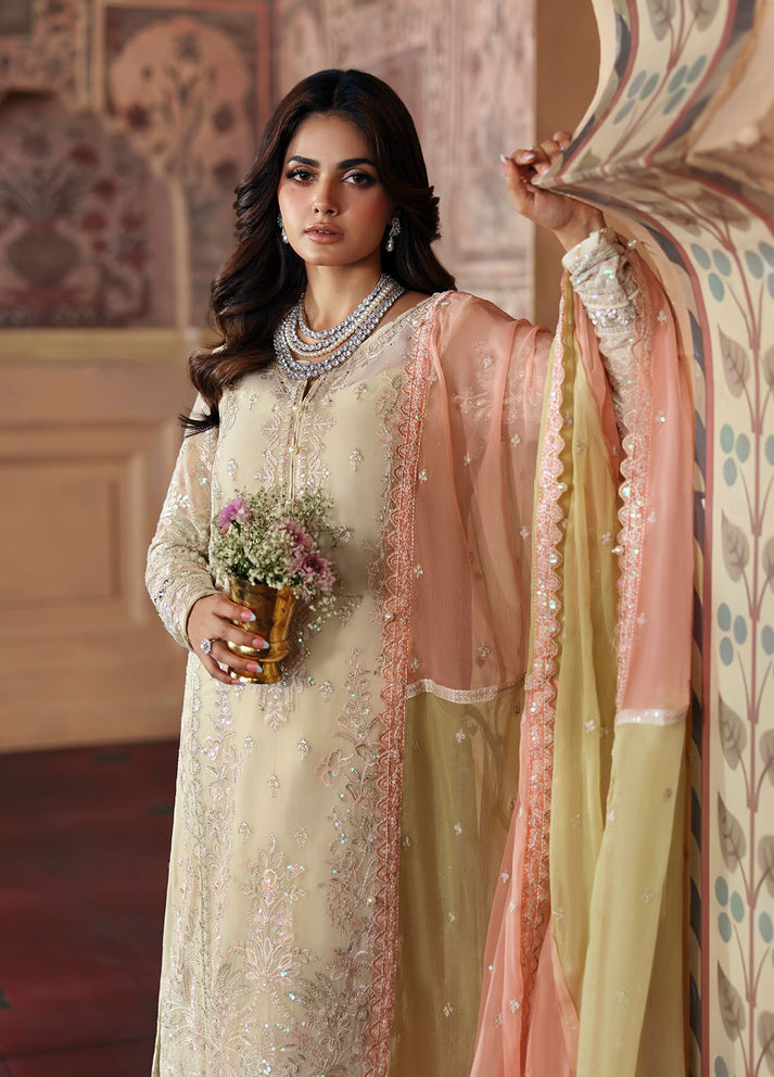 3 Piece Chiffon Suit - Unstitched