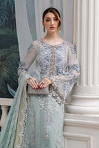 3 Piece Luxury Bridal Wear Suit - Unstitched
